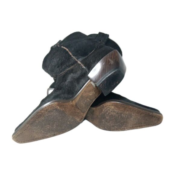 Donald J Pliner Calf Hair Boots Women's Size 6 Brown Retail $475 - Picture 8 of 10